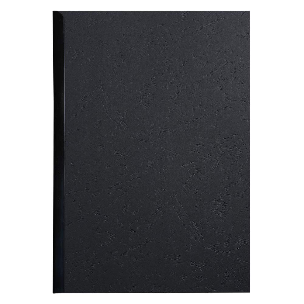 Exacompta Lote de 100 cubiertas/cartulinas de dossiers, Negro, A4