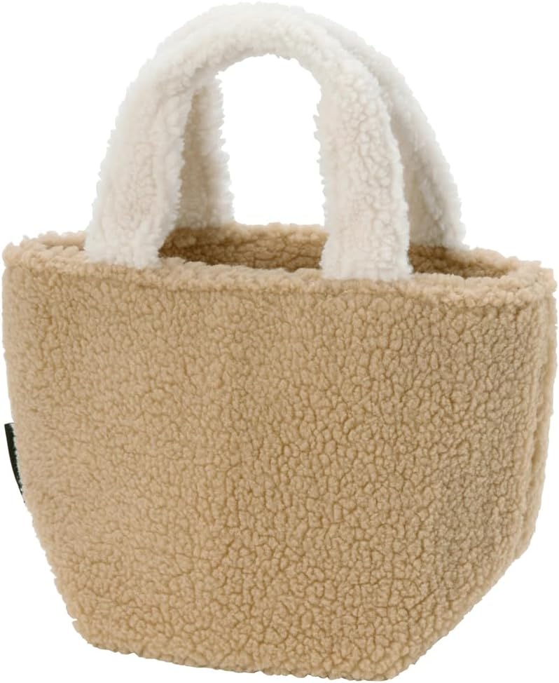 Skater KOB1-A Boa Fabric, Cold Insulation, Lunch Bag, For Soup Jars, 9.3 x Depth 4.5 x Height 6.1 inches (23.5 x 11.5 x 15.5 cm), Fluffy Fabric, Moomin