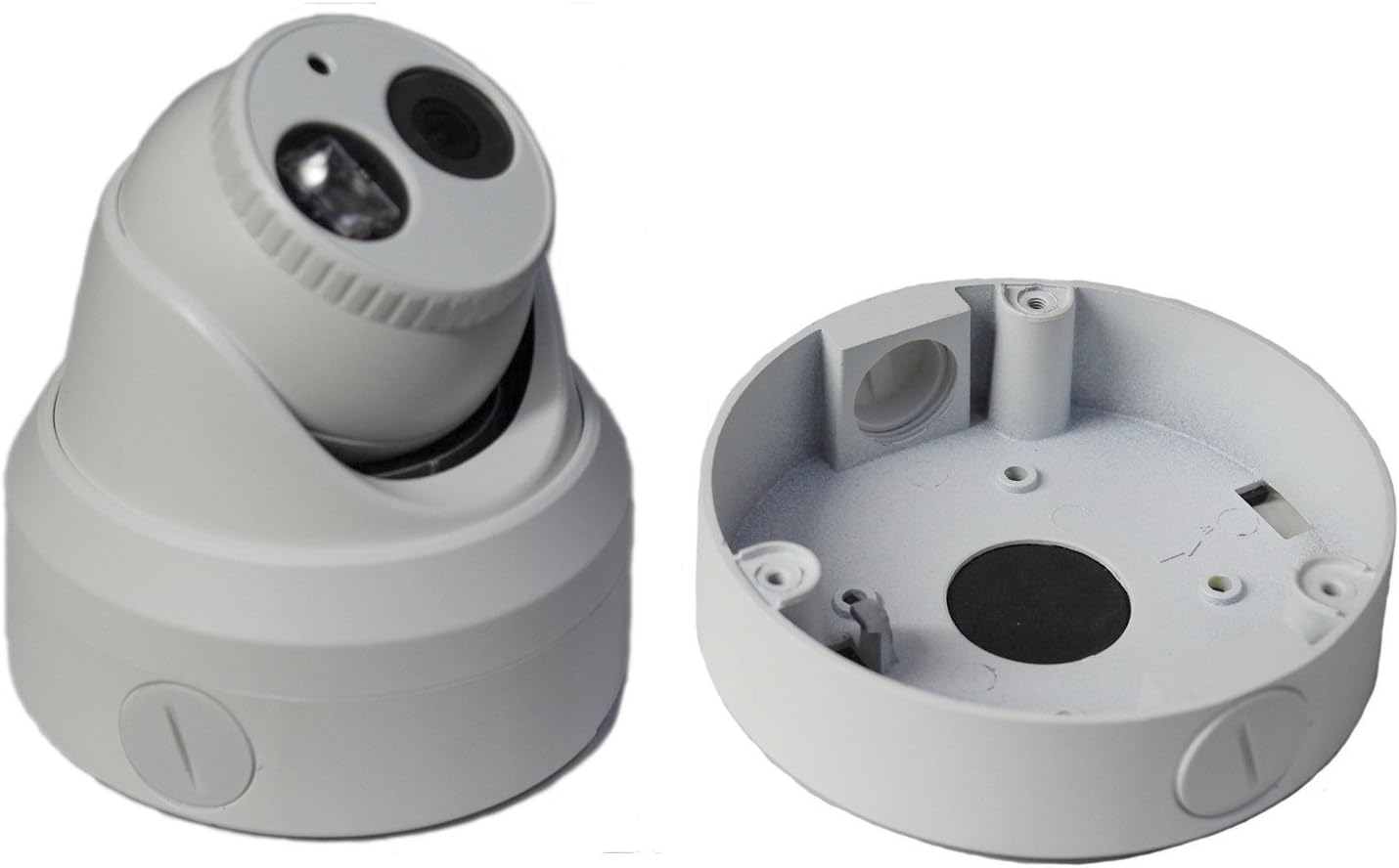 Junction Box/Mounting Base hik-Compatible Turret Camera DS-2CD23x2 Size | 130MM X 32MM | BOX03 (White 1PK)