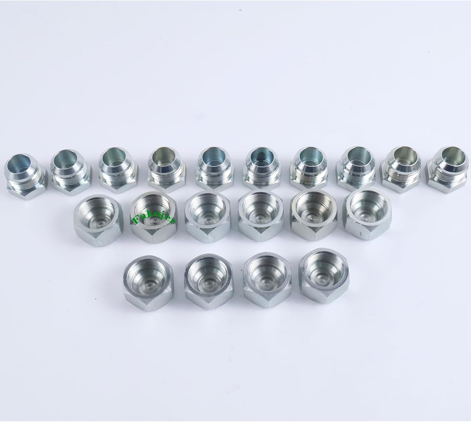 10 Pairs 1" # 16 JIC Cap 0304C-16 0304-C-16 & Plug 2408-16 240816 1-5/16-12 Hydraulic Adapter Fitting