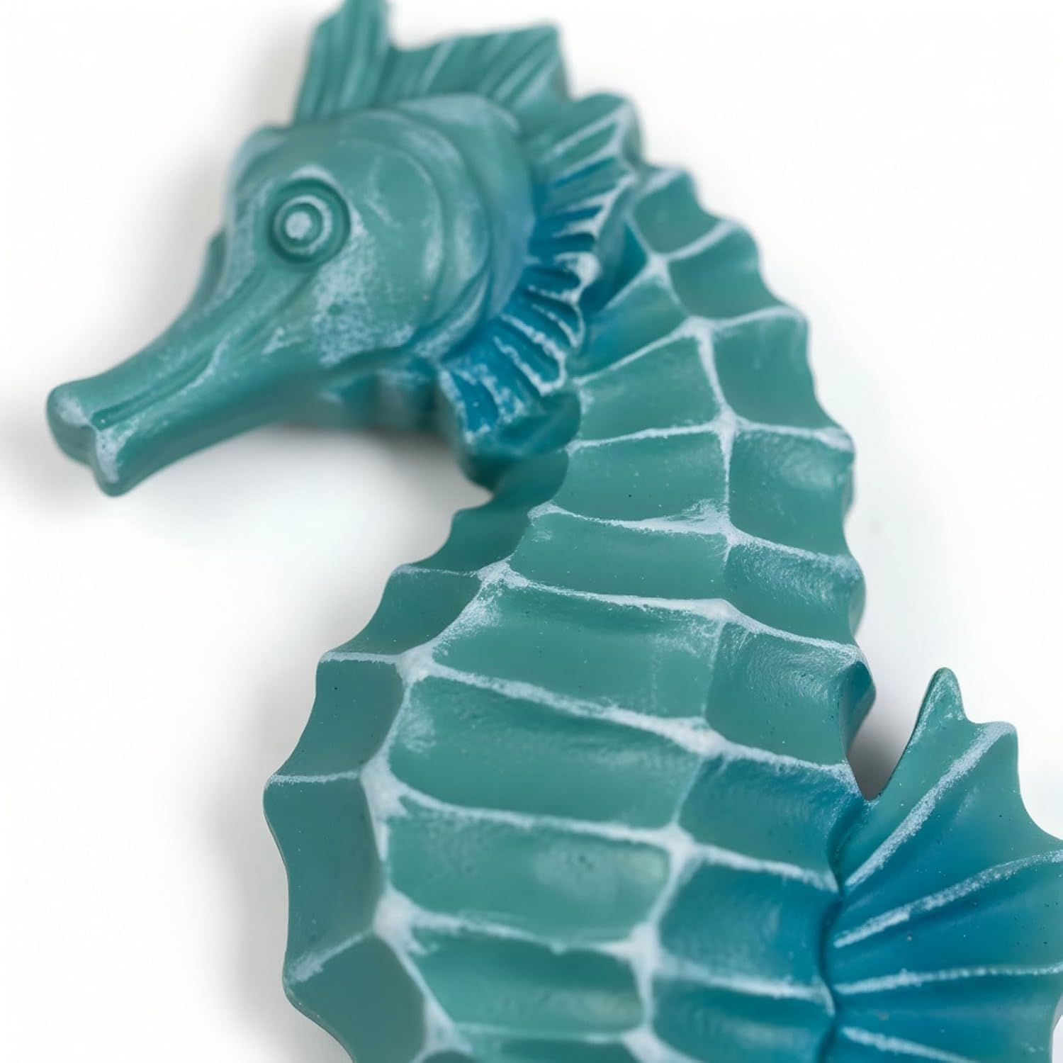 AIM & GGKK 3D Art Ocean Beach Wall Decor Coastal Decorations Sets with Starfish, Seahorse,Conch for Bedroom Bathroom Livingroom Beach House