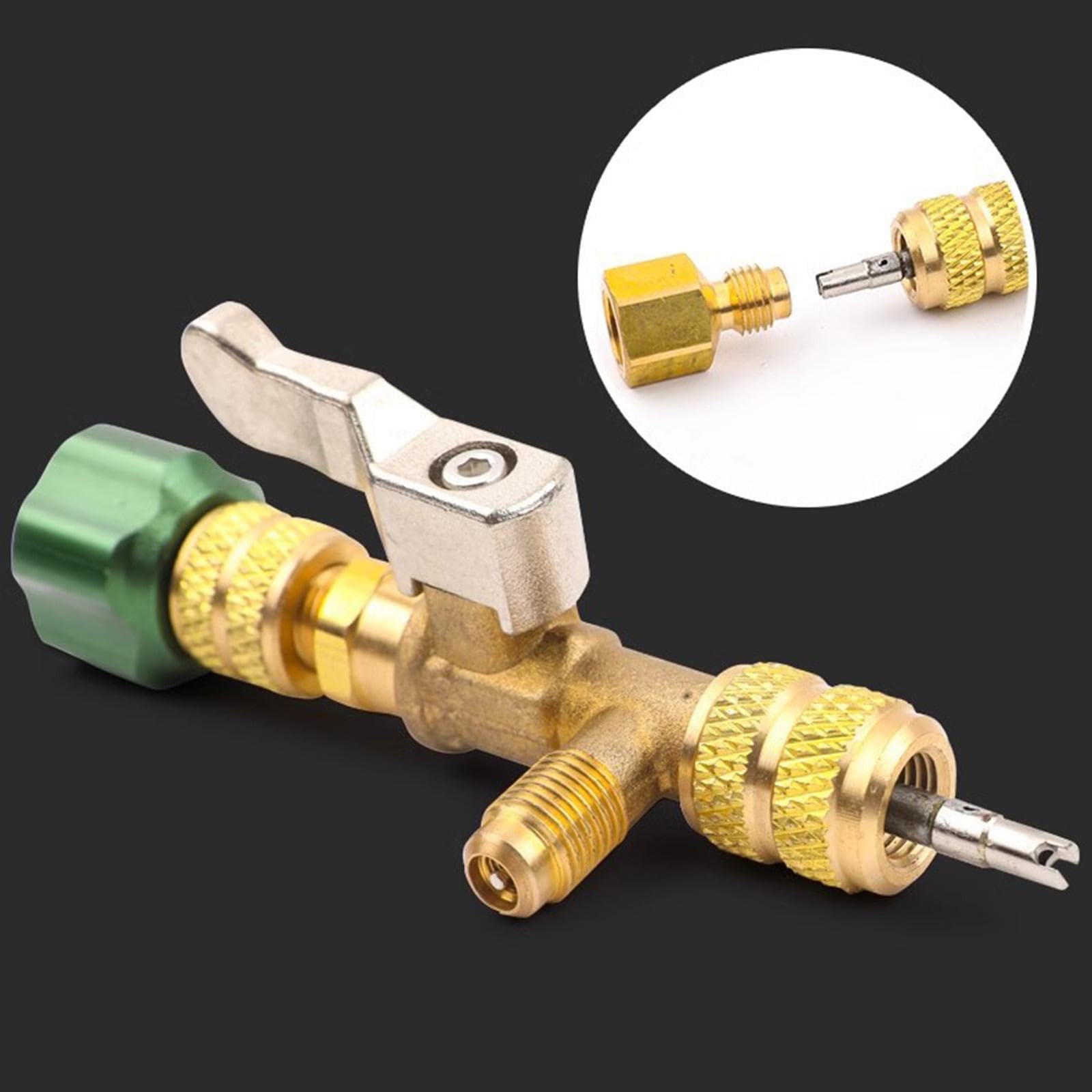 Extractor de Núcleo de Válvula de Aire Acondicionado HS1430, Herramienta de Reparación de Cambio Rápido, Resistente Y Fácil de Transportar para Máquin