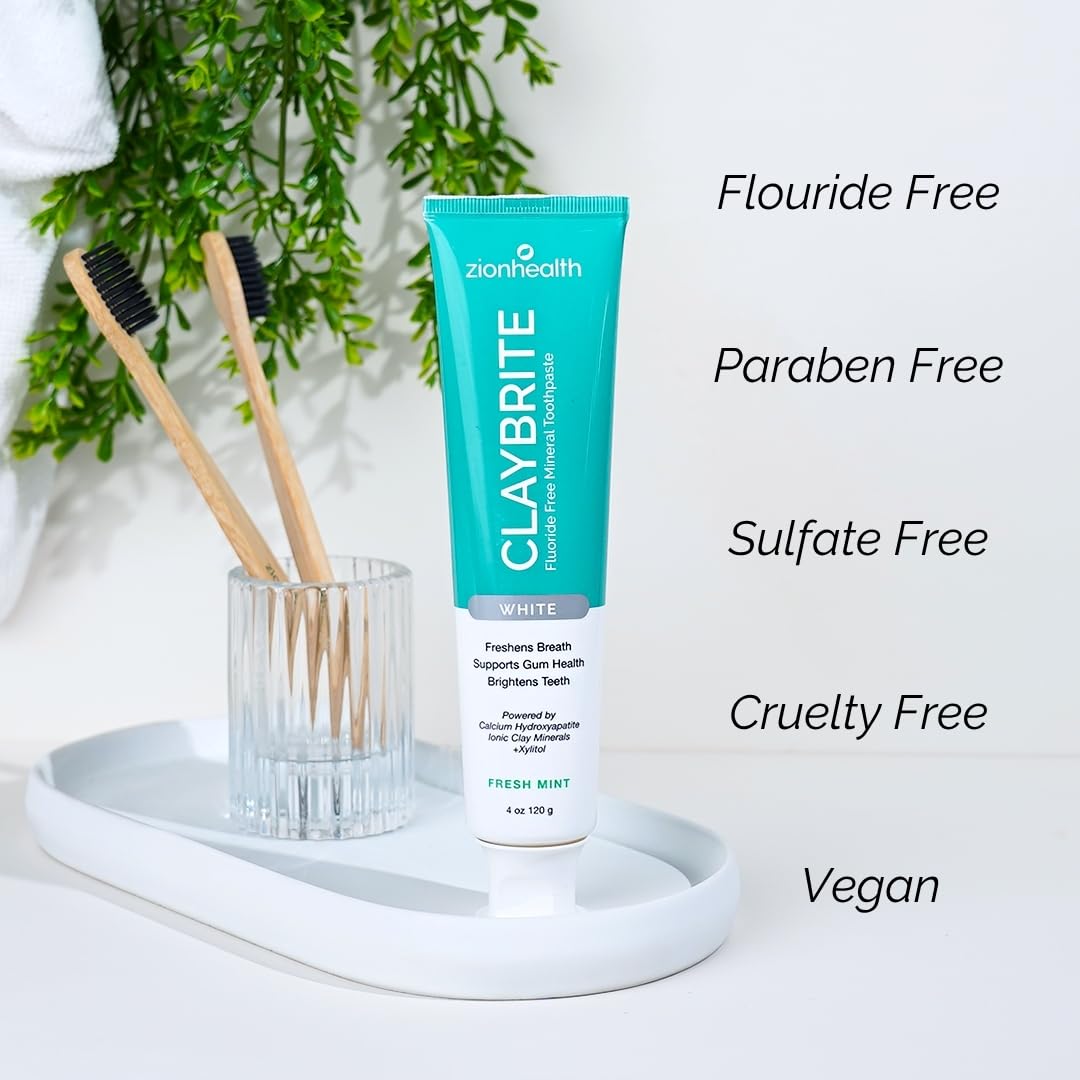 ☆　はまちゃ様｜ミネラルクリーム＆ローション,バイタルT Amazon.com : Zion Health ClayBrite Mineral Toothpaste 4 oz White