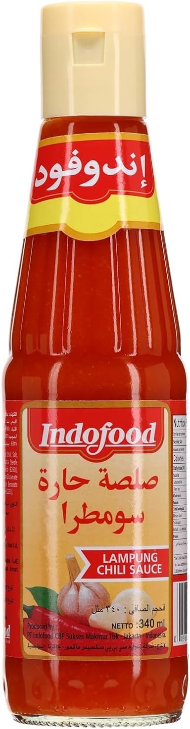 Lampung Chilli Sauce, Authentic Indonesian Flavors - 340 ml