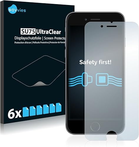 Savvies Pellicola Protettiva Compatibile con iPhone Protezione Schermo Pezzi Savvies Pellicola Protettiva Compatibile con iPhone Protezione Schermo Pezzi