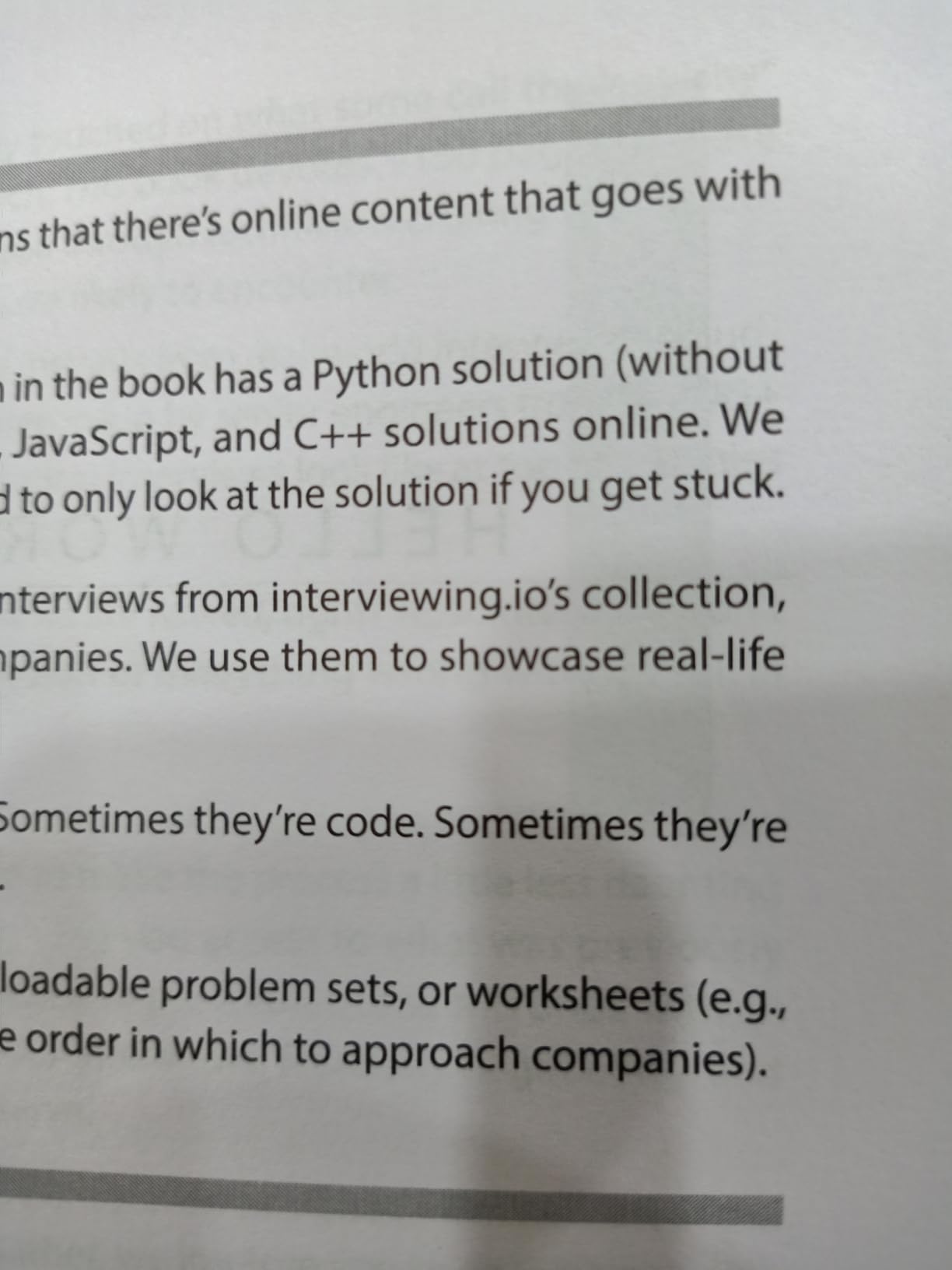 Beyond Cracking the Coding Interview