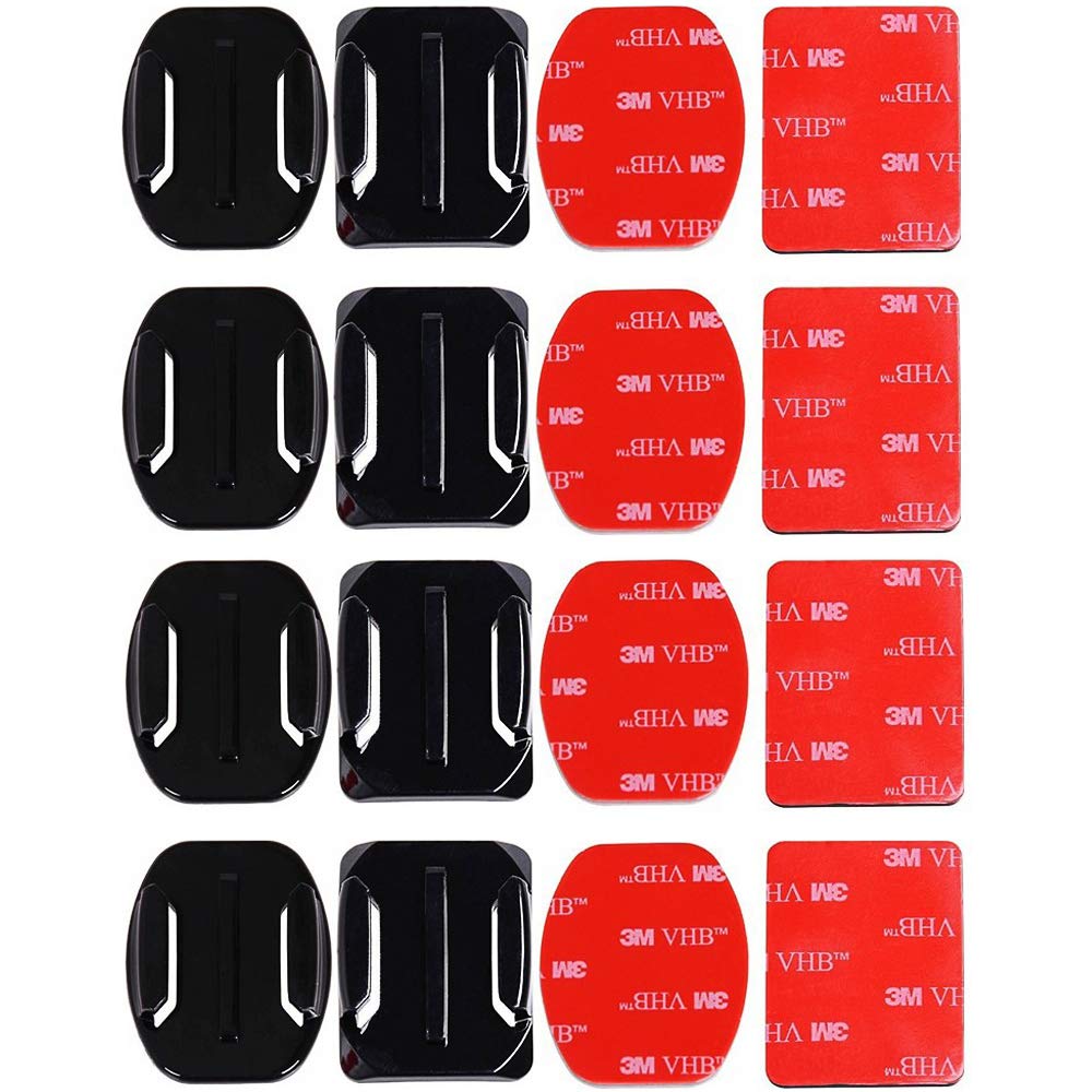 Supporti Adesivi Per Action Camera - 40 Pezzi Piatti E Curvi Per GoPro Hero - Foto 13