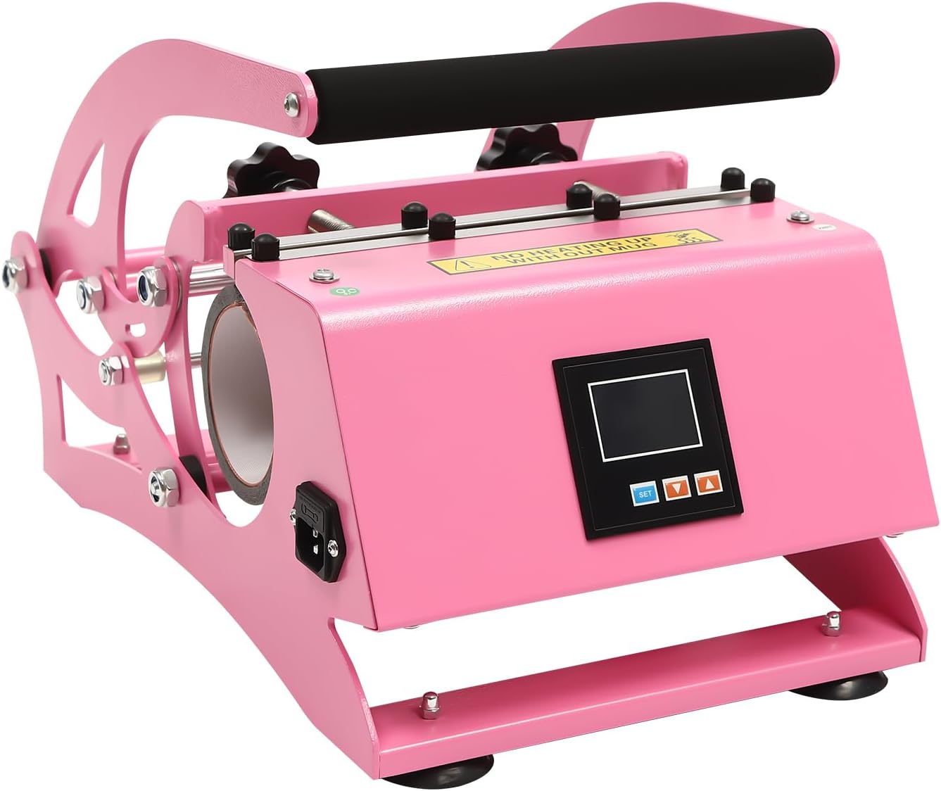 Prensa de Calor para Tazas 30 OZ, Máquina Sublimadora Manual 110V 500W