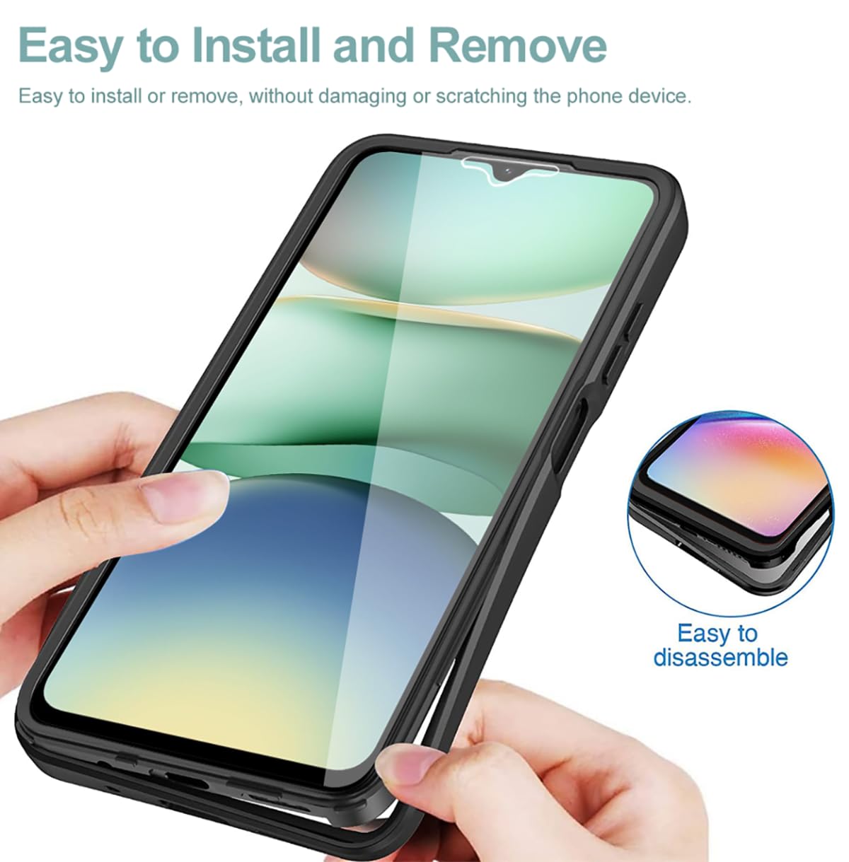 COMAKU Xiaomi Redmi A5 4G Case, Full Body Protection, Shockproof With - View #8