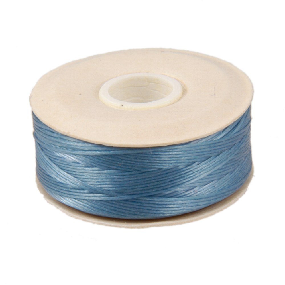 NYMO Nylon Beading Thread Size D for Delica Beads Turquoise 64 Yards