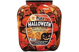 Utz Halloween Bats and Jacks Pretzels: Sweet and Spooky Snack Perfection for Halloween Fun