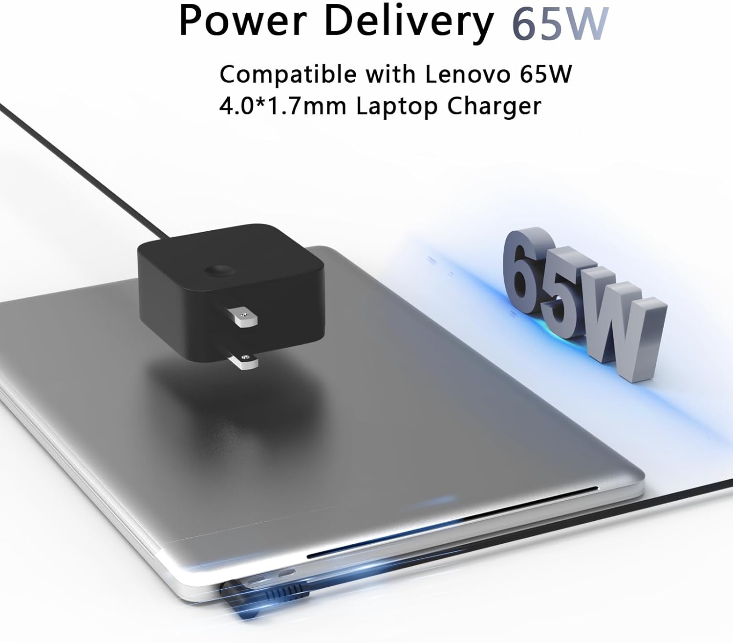 65W Laptop Charger for Lenovo IdeaPad Flex, Ideapad 3 5 1 330 330S 320 310 S340 S145 110 120 120S 130 100 510 Flex 5 4 6 14 15 1470 1480 1570 1580 Yoga 720 710 Chromebook N22 N23 V15 V14 Adapter Cord - Image 8