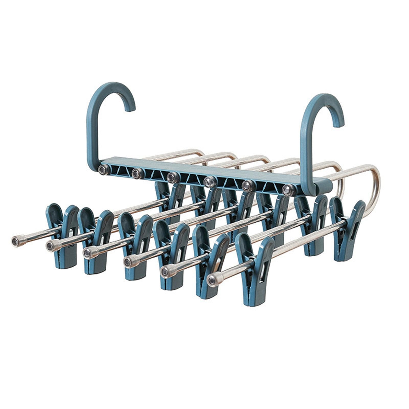 Trousers Hangers Telescopic Trouser Hanger Folding Home Space Saving