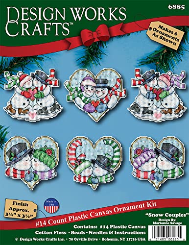 Image of Plastic Canvas KIT Snow COUPL