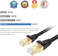 Elfcam 10Gb SFP+ RJ45 Hálózati Modul Freebox Ultra Kompatibilis, 10Gbase-T 30m Hatótávolság, 5m Cat8 Kábellel, Univerzális Switch Adapter 3