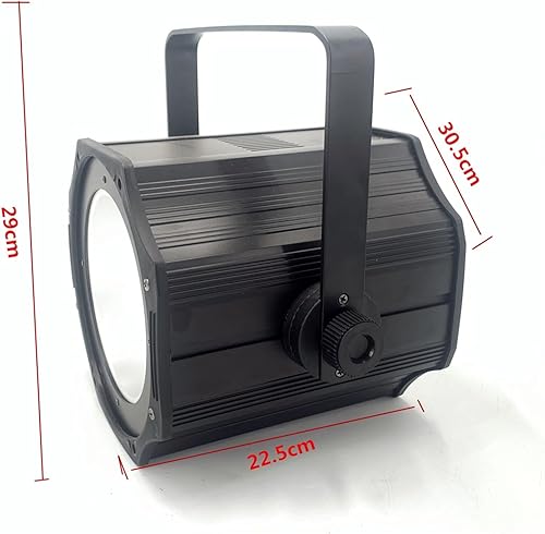 Miniatura 4 de Luz de escenario Dj luz LED de 300 W, luz par COB puertas de granero con estuche de luz LED, efecto estroboscópico, iluminación de escenario, blanco