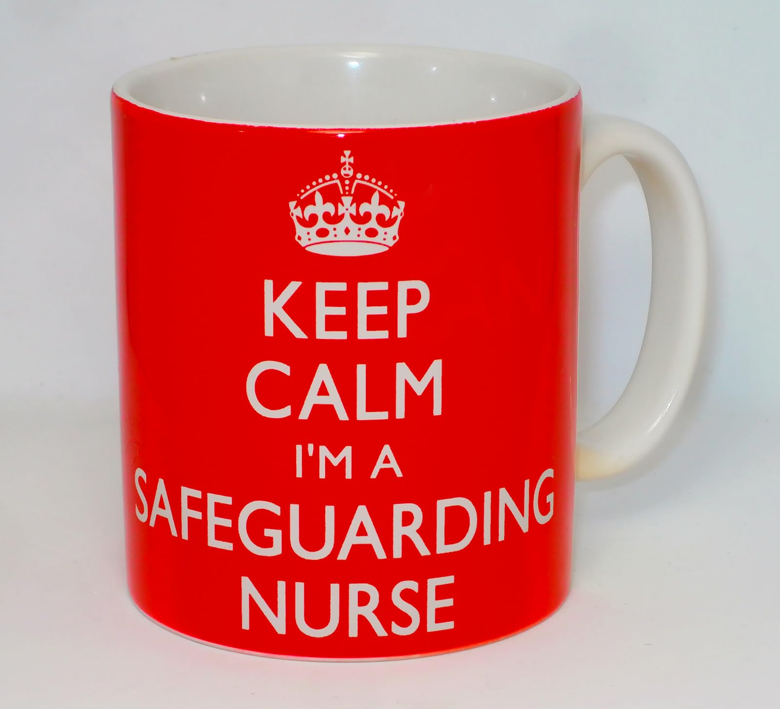 Keep Calm I'm A Safeguarding Nurse Ceramic Mug Funny Gift