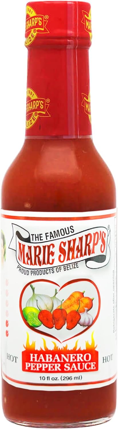 Marie Sharp's Original Hot Habanero Pepper Sauce, 10 oz