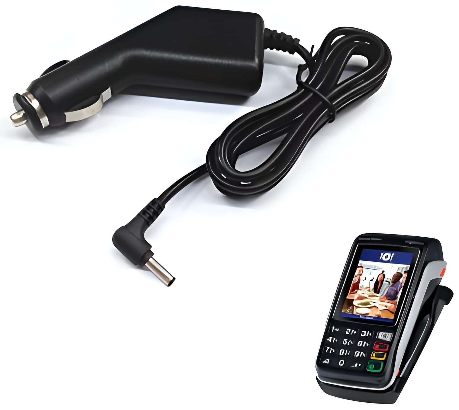 Ładowarka samochodowa 12V/24V do Ingenico Move 5000 / Move 3500 / iWL220 / iWL221 / iWL222 / iWL250 / iWL251 / iWL252 – Zasilacz POS
