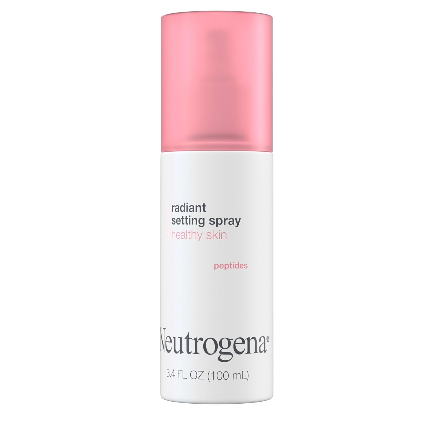 Neutrogena Healthy Skin Radiant Setting Spray, Long-Lasting Face Mist with Antioxidants & Pep-tides, Lightweight Hydrating Formula Locks Makeup for Glowing, Refreshed Skin, 3.4 fl. Oz - Image 6