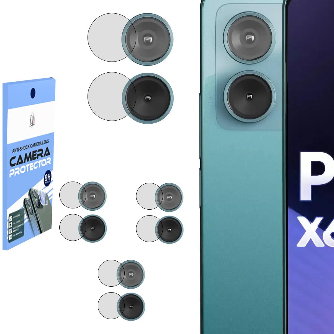 DVANK™ (Pack of 4 Camera Guard Camera Lens Protector Compatible For POCO X6 NEO 5G || Unbreakable Polycarbonate Material with Easy Installation Kit (B0CYQ5DJZN) Amazon Price History, Amazon Price Tracker
