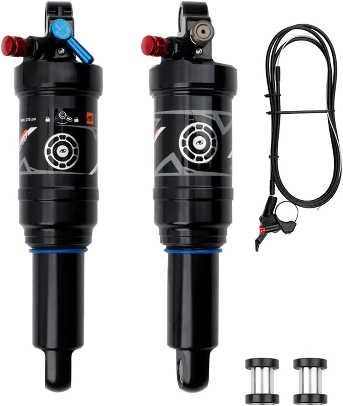 Generic Bicycle Rear Shock, Soft Tail MTB Rear Air Shock Shock Absorber