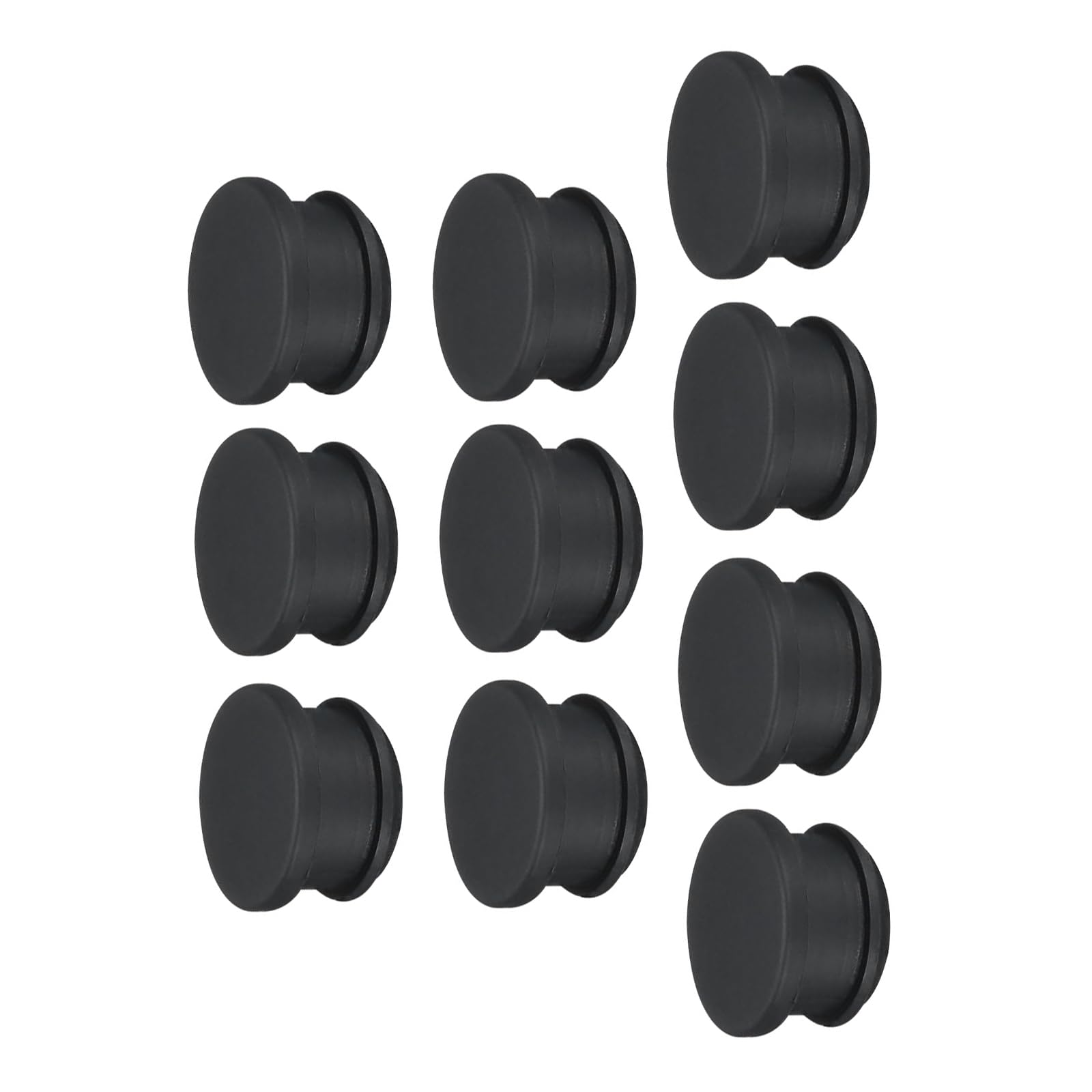ROWORKX 16mm Silicone Snap-In Hole Plugs, 16PCS Rubber Blanking Plugs