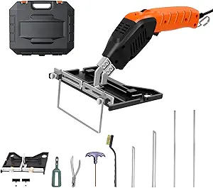 Air Cooled, Electric Hot Knife - Foam Cutting Tool with Blades & Accessories Use Foam Cutter for Engraving and DIY Handmade