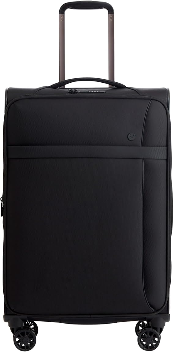 ANTLER Medium Suitcase Prestwick Luggage Size Medium, Black 88L