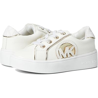 Женские кроссовки MICHAEL Michael Kors Kids Jem Poppy (Toddler) white smooth