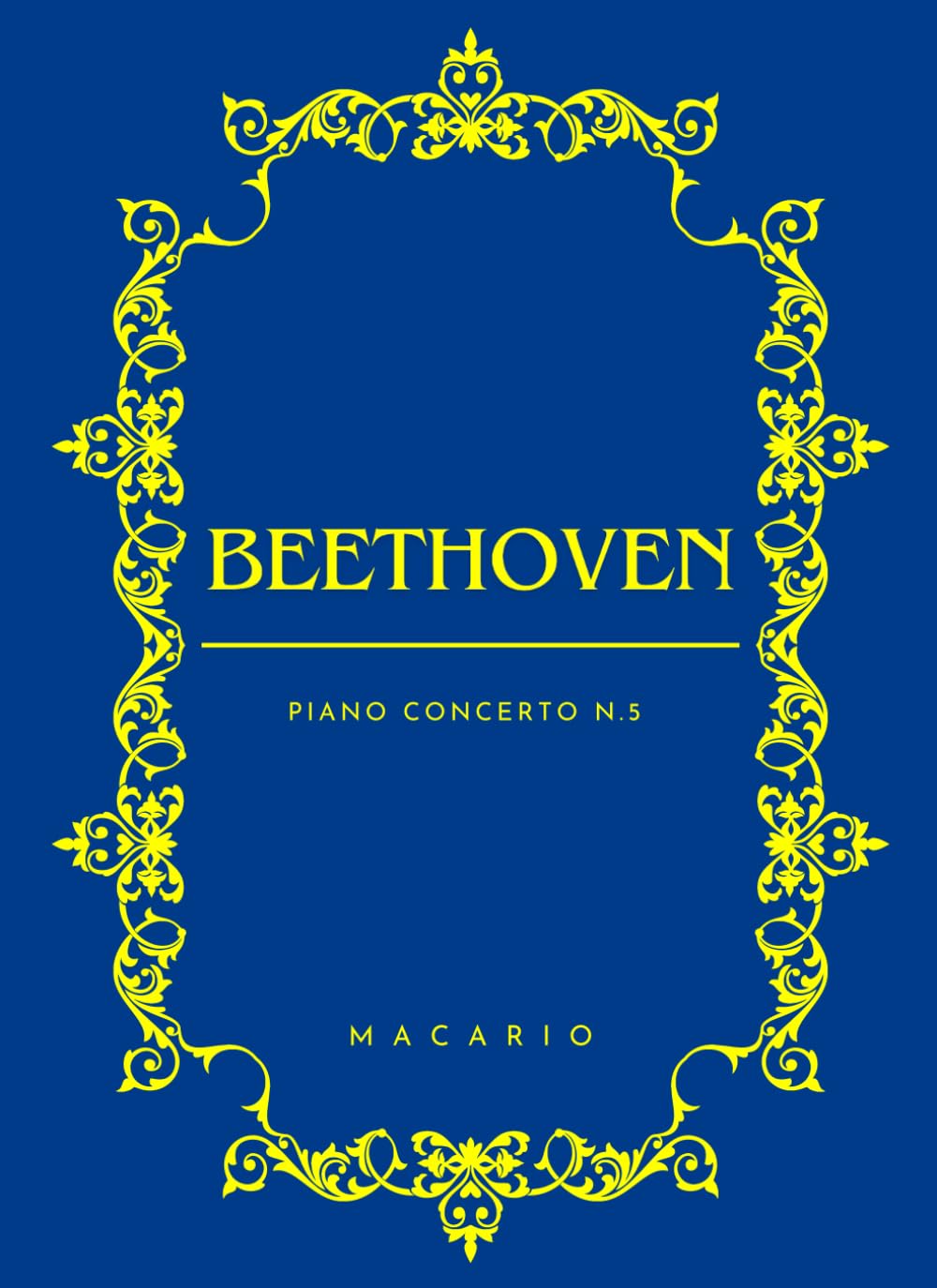 Beethoven Piano Concerto N.5: Piano and Orchestra Score