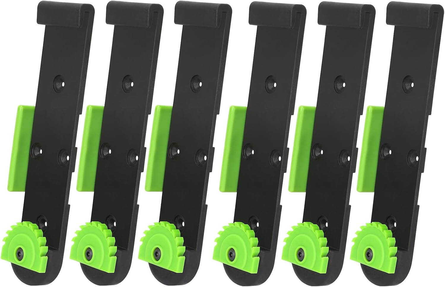 Track Saw Guide Rail Organizers 6 Packs Green