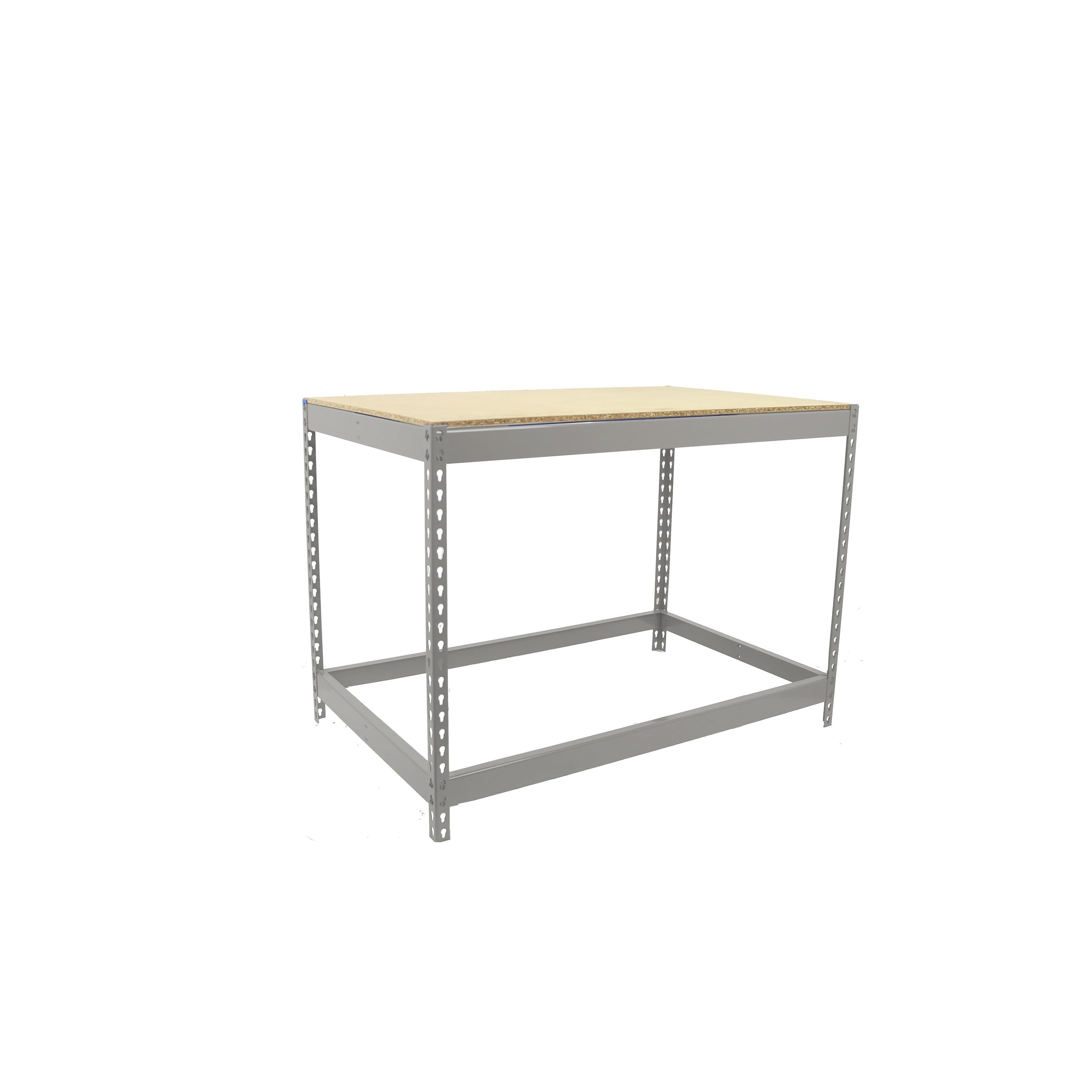 Simon Rack Banco da lavoro officina 1200x600 mm - BT Basic | Portata 400 kg, Montaggio sistema a clic, Vernice anticorrosione, Zincato