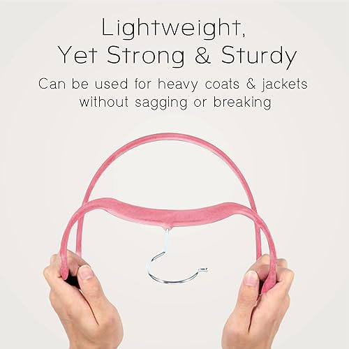 Miniatura 7 de Perchas de terciopelo de alta calidad con 70 perchas antideslizantes de terciopelo para bebés, perchas de ropa de terciopelo que ahorran espacio,