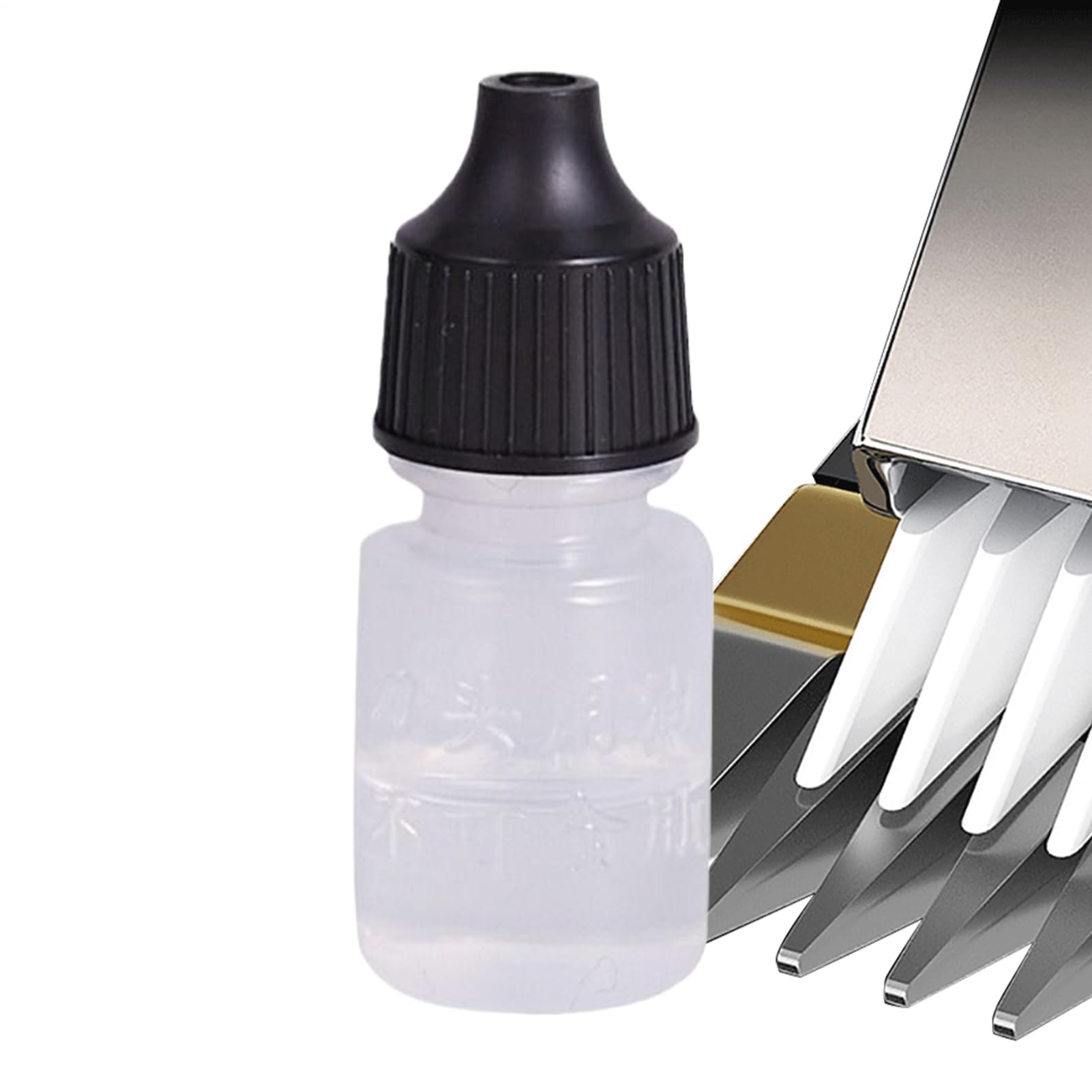Blade Oil - Universal Trimmer Schmiermittel, Electric Rasiermesserwartungslösung | Rostbeständiges elektrisches Haar Rasierer Öl, Präzisionsbetreuungspflege, reduzierte Reibung, verlängerte Le