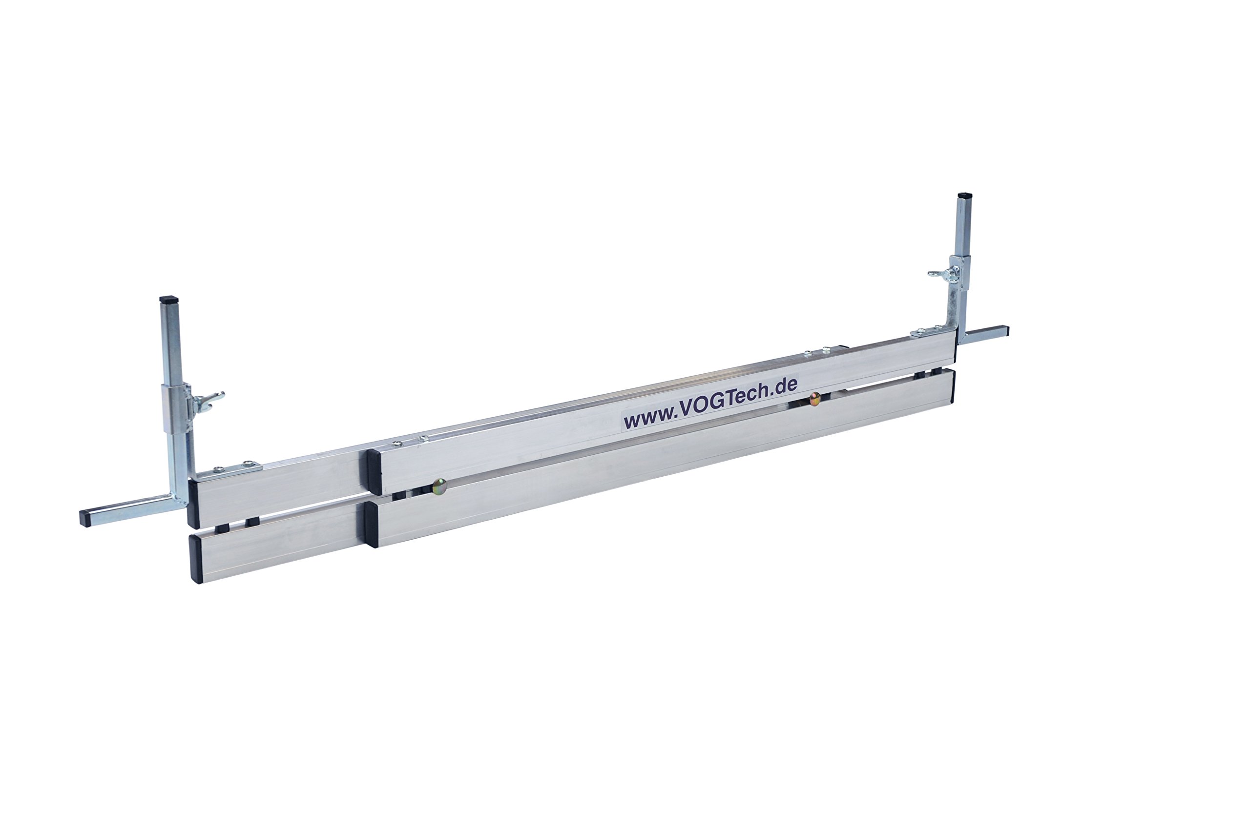 Vogtech verstellbare Abziehschienen H3 95-150cm