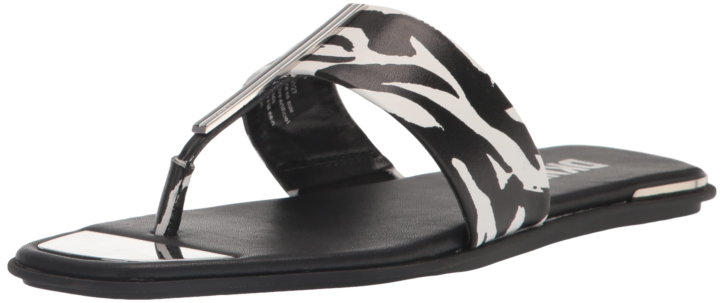 DKNY Women's Comfortable Chic Shoe Deja Flat Sandal