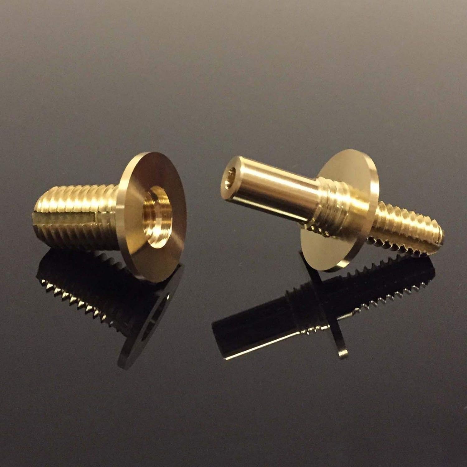 Ghwei Gold Male-Lock Pool Snooker Cue Walking Cane Wood Stick Vacuum Quick Release Brass Joint Pin Connector，Billiard Cue Stick Accessories