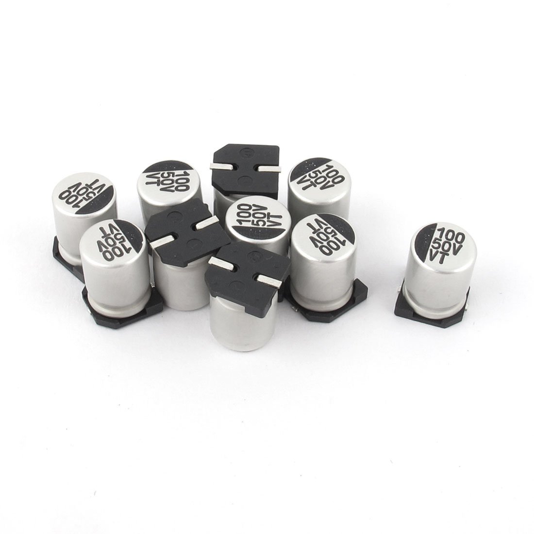 アルミ電解コンデンサ SMD 100UF 50V コンデンサーのDIY用品 アルミ電解コンデンサ SMD 100UF 50V コンデンサーのDIY用品