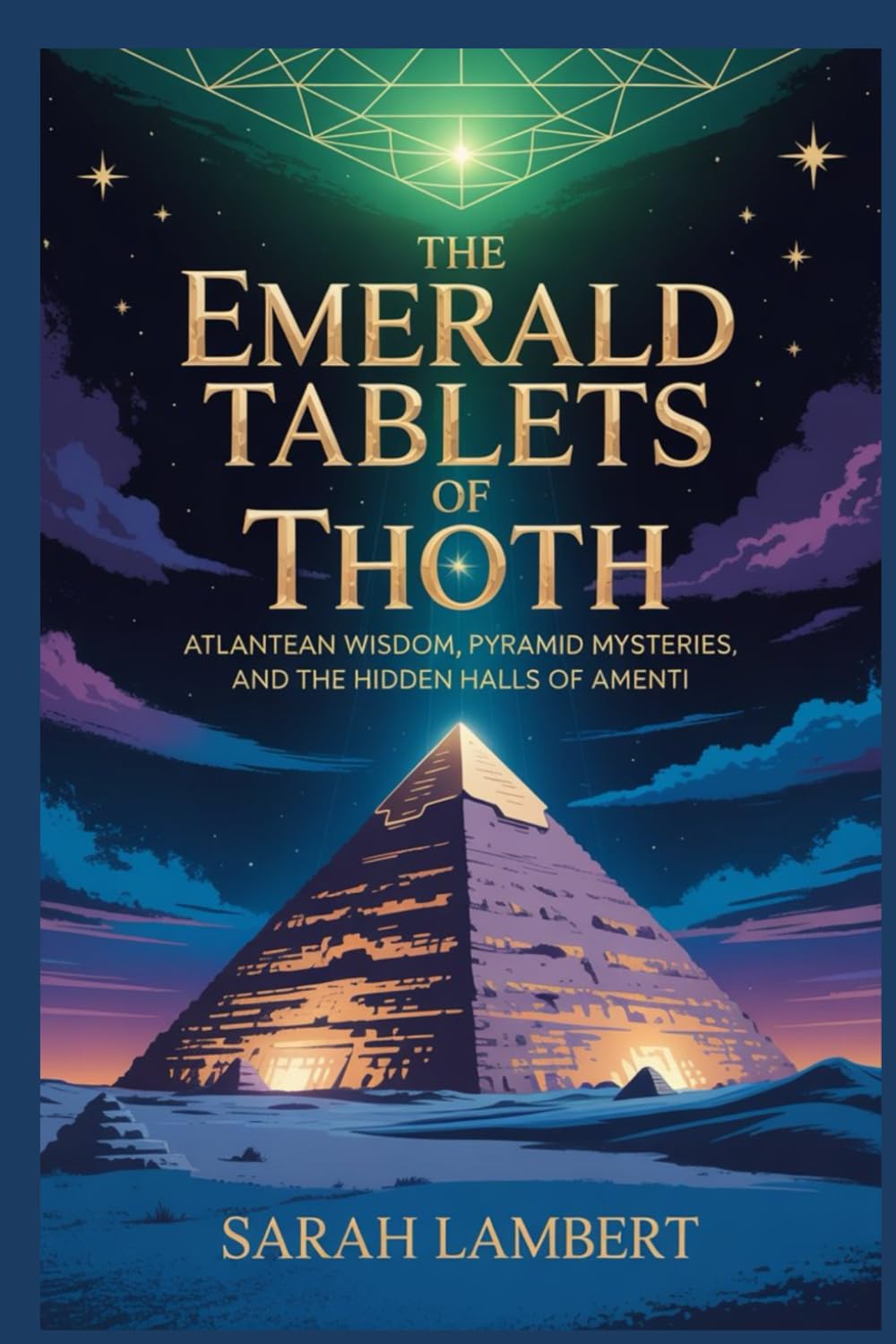 THE EMERALD TABLETS OF THOTH: Atlantean Wisdom, Pyramid Mysteries, and the Hidden Halls of Amenti