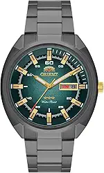 RELOGIO ORIENT AUTOMATICO VERDE METAL GRAFITE NH3YY006 E1GX