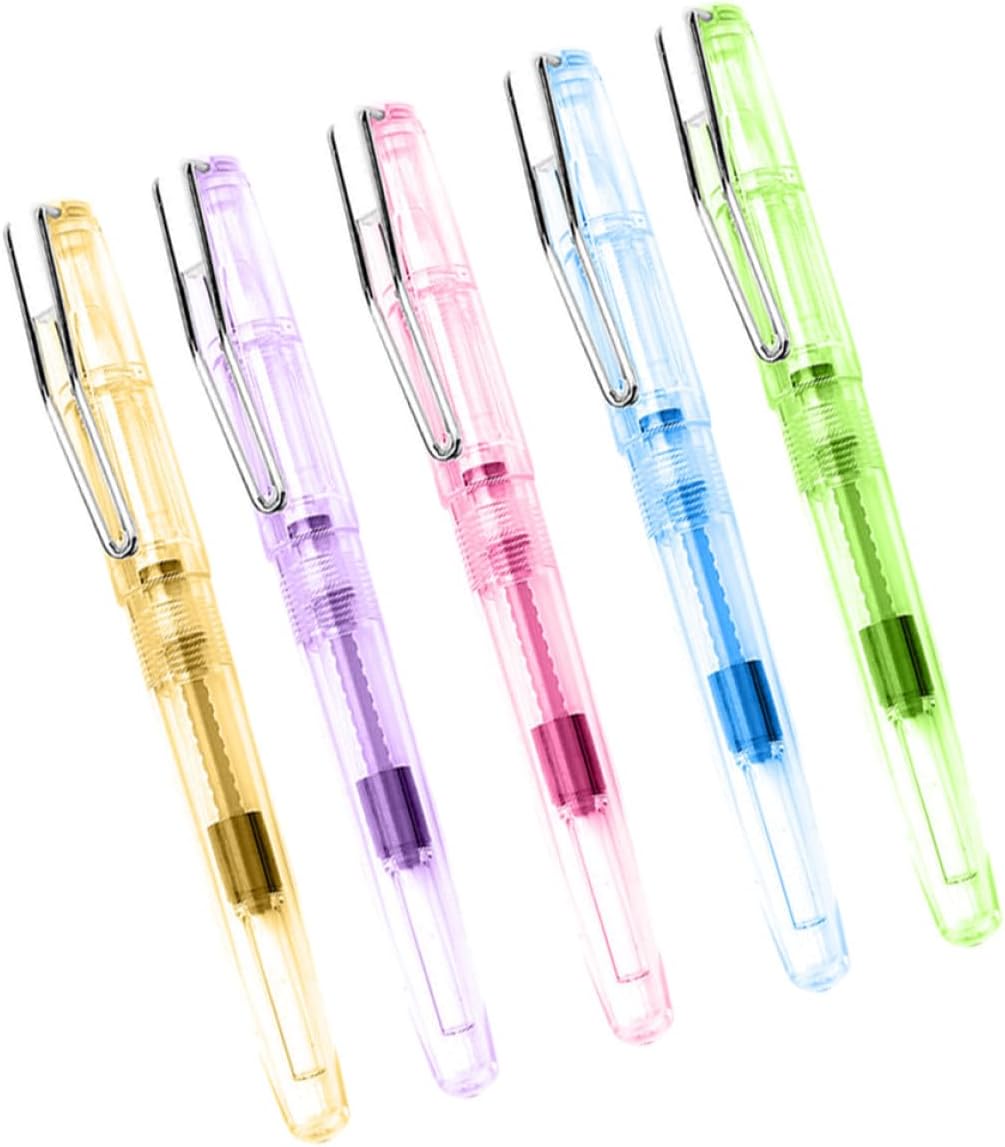 ARTIBETTER 5 Pcs Brush Calligraphy Pen Set for Students, Refillable