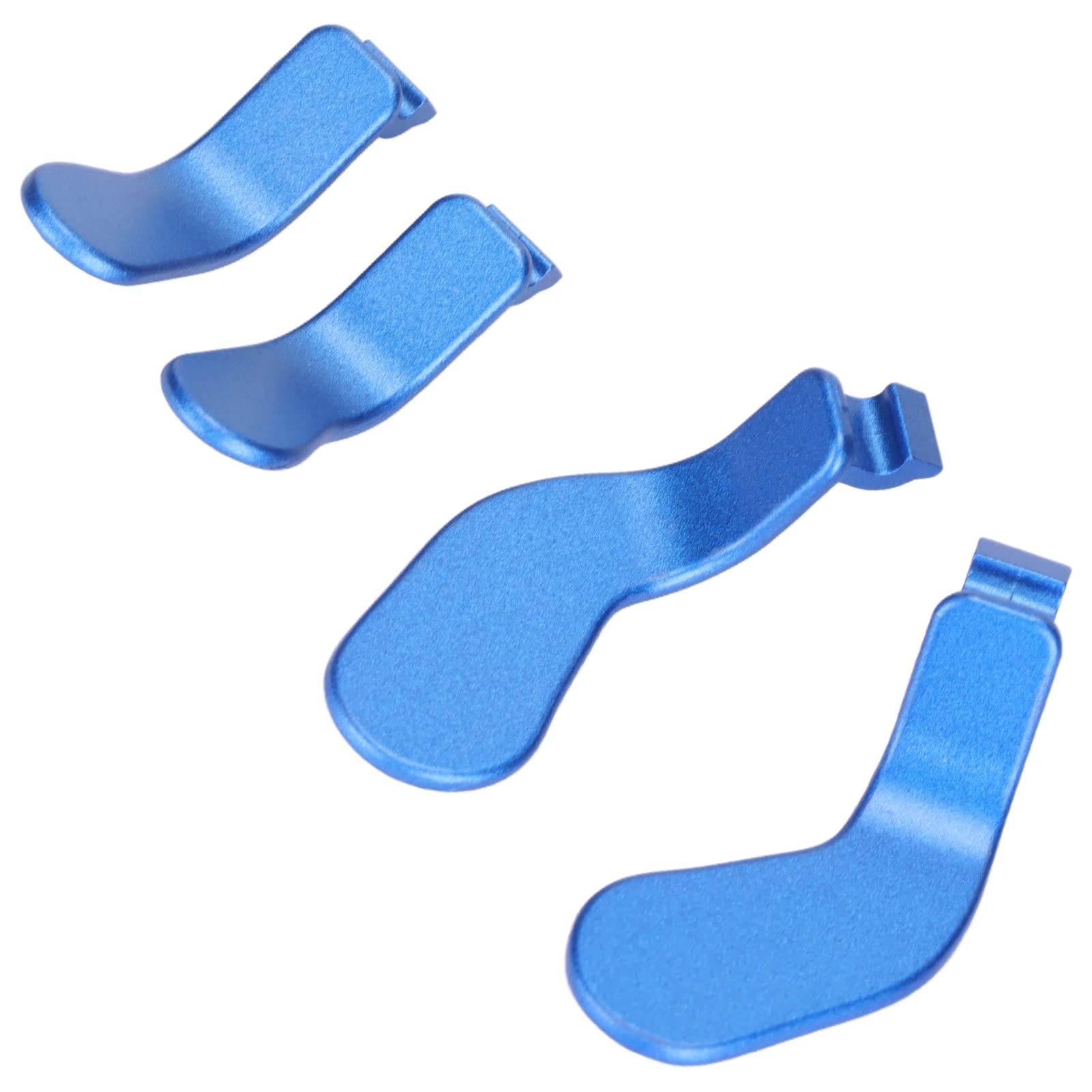 Lot de 4 palettes en métal pour manette Series 2 Bleu