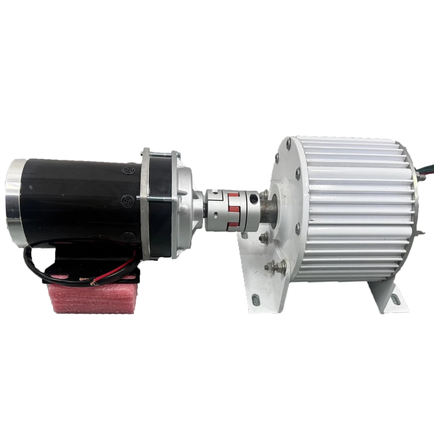 Generador magnético permanente de 10 kW, 380 V, de baja velocidad, trifásico, con motor de corriente continua (CC-60V, CA-120V)