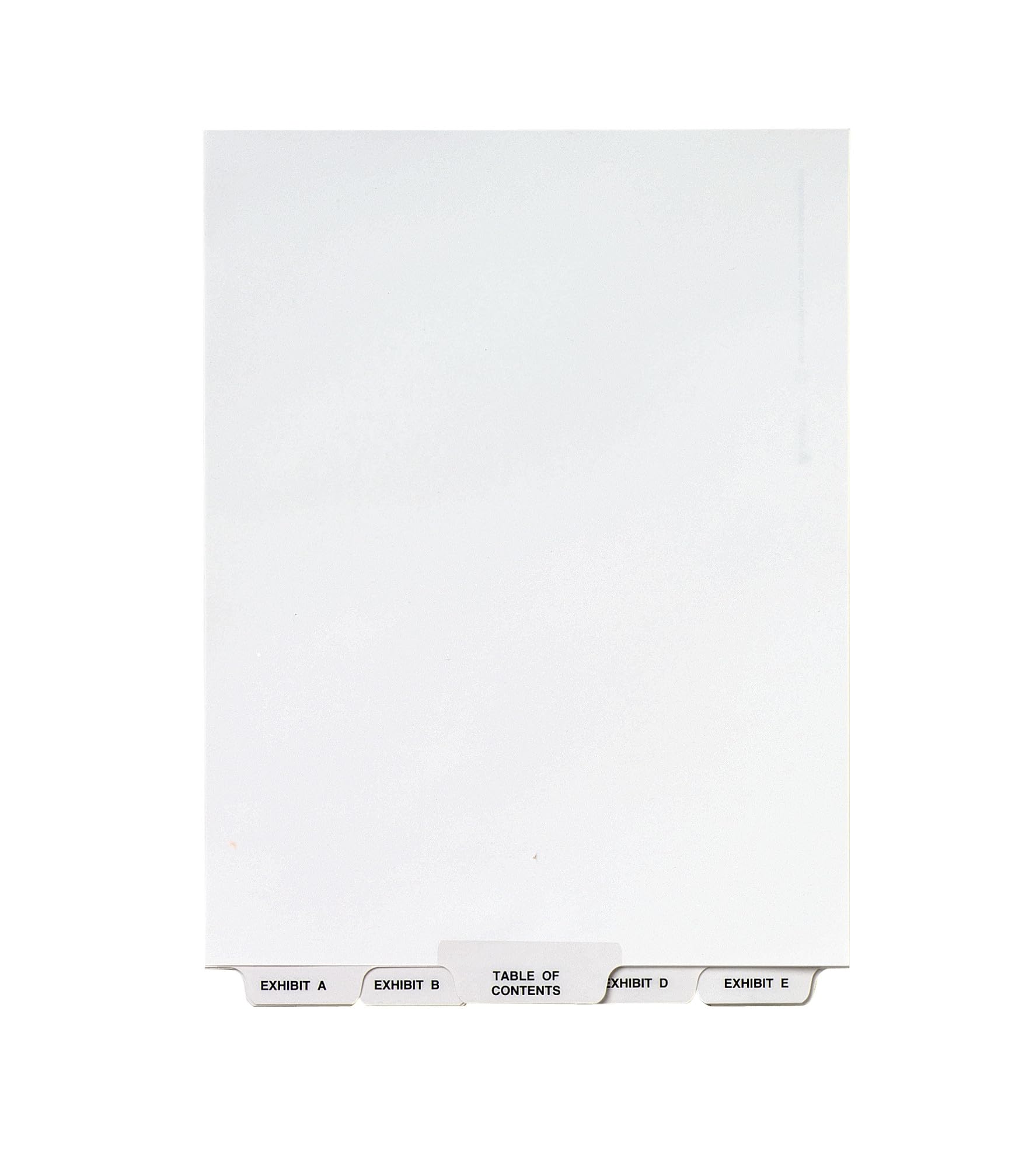 Avery Avery-Style Lgl Bottom Tab Dividers, 27-Tab, Exhibit A-Z, Letter Size (8.5 x 11), White, 27 per Set (11376)