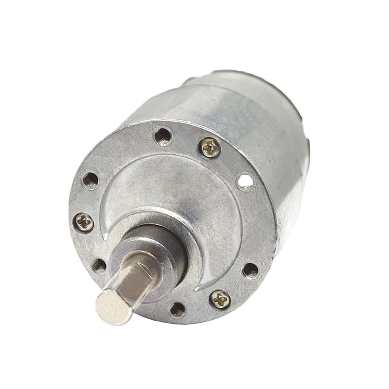 JGB37-520 Arranque de Engranajes de CC de 12 V, Reductor de Engranajes metálicos de reducción de Baja Velocidad y Alto par, Motores de Caja de Cambios de 7 RPM(107 RPM)