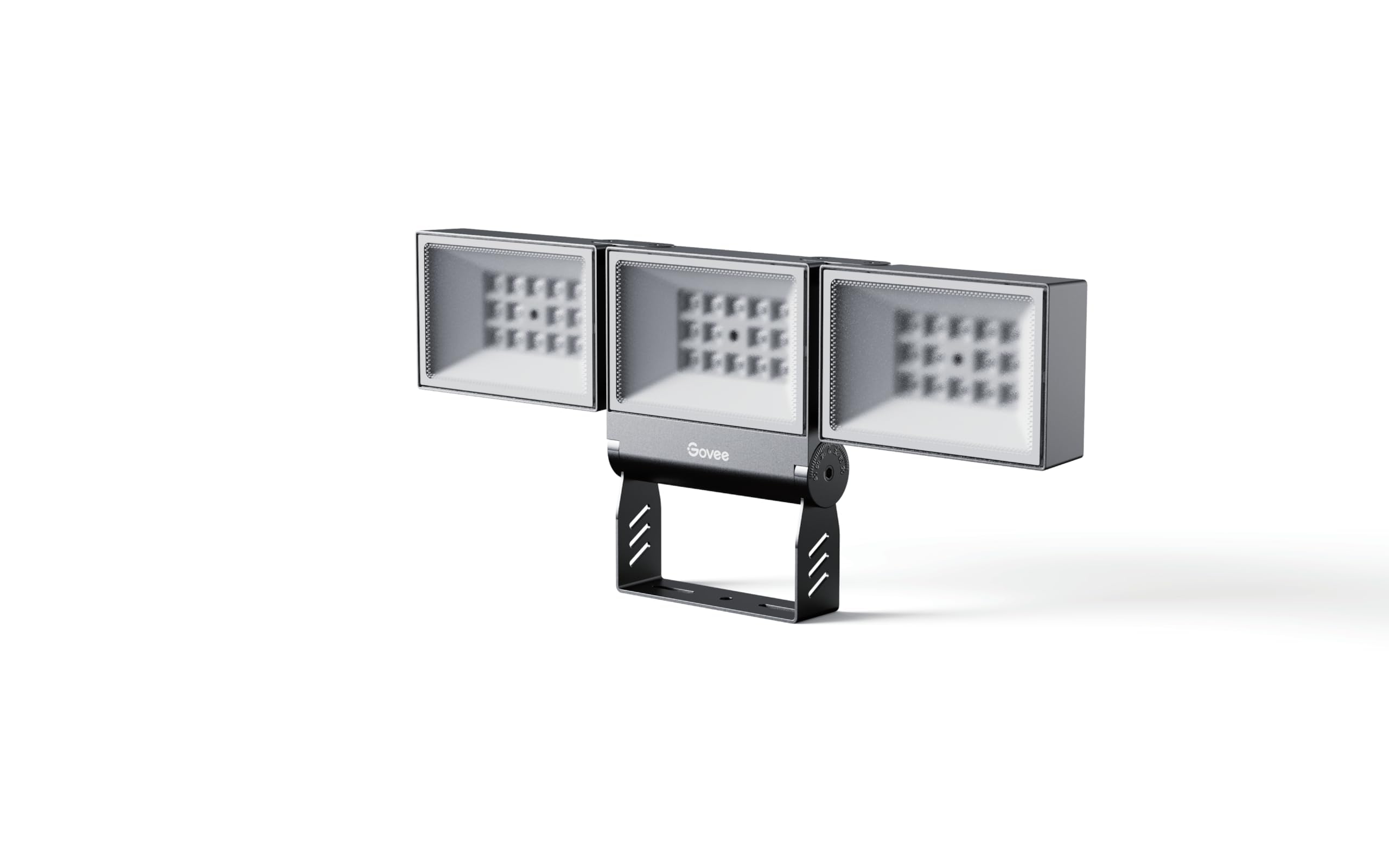 Govee Govee Projecteur LED d'Extérieur, Projecteur RGBIC avec 4500 lm Blanc Chaud et Blanc Froid, Alliage d'Aluminium, Étanchéité IP66, Projecteurs Smart compatibles avec Matter, Alexa et Google Assistant