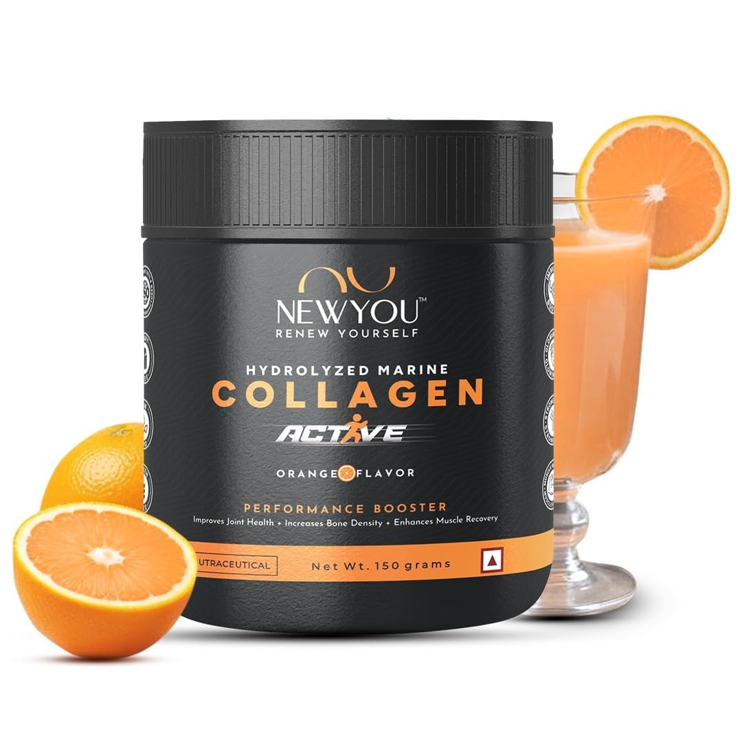 NewYou Collagen Active Performance Booster | Enhances Joint Movement, Bone Strength & Flexibility | Helps Reduce Back & Knee Pain | Japanese Marine Collagen + Glucosamine + Hyalu (B0DF1GLPTZ) Amazon Price History, Amazon Price Tracker