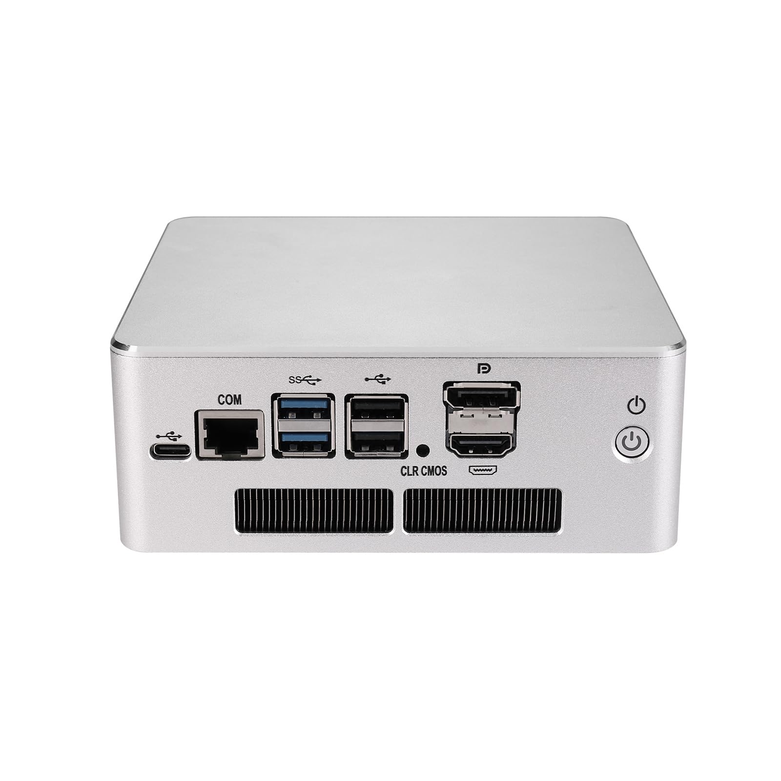 Micro Firewall Appliance, Mini PC, PFSense, Mikrotik, OPNsense, VPN, Router PC, Pentium Gold 7505, RS54, 6 x 2.5GbE LAN, DP, HDMI, Type-C, with Fan, 8G RAM, 64G SSD
