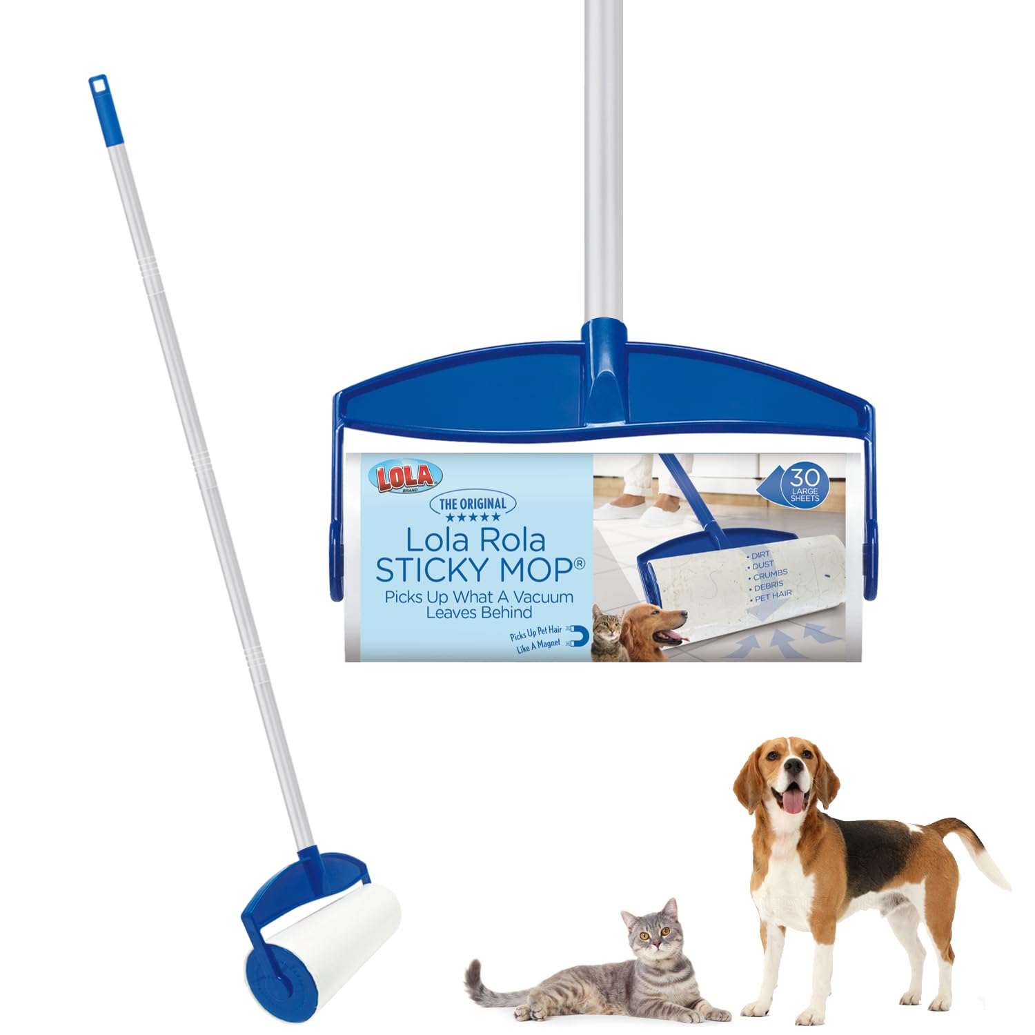 LOLA Rola PET Hair Remover Sticky Mop
